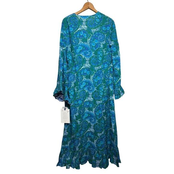 Alix of Bohemia Zelda Pool Paisley Dress NWT Sz. L - Picture 8 of 8